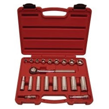 Load image into Gallery viewer, 20 Piece 3/8&quot; Drive 6 Point SAE Socket Set
