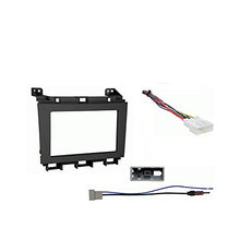 Load image into Gallery viewer, Compatible with Nissan Maxima 2009 2010 2011 2012 2013 2014 Double DIN Stereo Harness Radio Install Kit Black Dash
