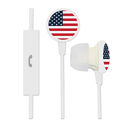 AudioSpice American Flag Collection Ignition Earbuds Mic