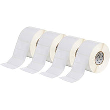 Load image into Gallery viewer, Brady XTHT-55-8423-3, 62111 2&quot; x 4&quot; Satin Polyester Label, White, 1 Case of 4 Rolls
