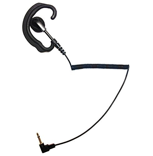 Pryme EH-389SC LOOKOUT 3.5mm Earhook Listen Only Earpiece Speaker