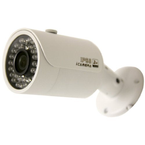 2MP (Megapixel) Indoor/Outdoor IP/Network Bullet Camera with 60ft IR (Infrared)