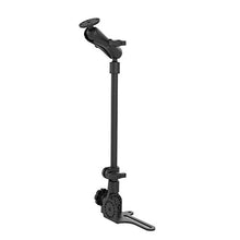 Load image into Gallery viewer, RAM Mounts Pod HD Vehicle Mount with 18&quot; Aluminum Rod and Round Plate RAM-316-HD-18-202U for Tablets and Small Laptops
