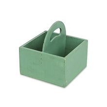 Load image into Gallery viewer, Cheung&#39;s FP-4199T Teal Wooden Square Caddy
