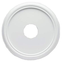 Load image into Gallery viewer, Westinghouse Lighting 7773200 16-Inch Smooth White Finish Ceiling Medallion
