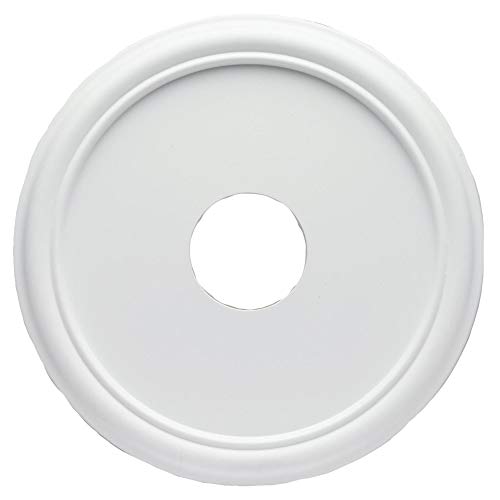 Westinghouse Lighting 7773200 16-Inch Smooth White Finish Ceiling Medallion