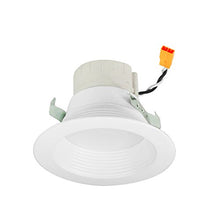 Load image into Gallery viewer, Nora NLPR-4 4&quot; Prism Smart LED RGBW Retrofit Baffle Downlight (White)
