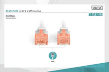 Load image into Gallery viewer, Digitus Assmann Electronic dk-161720020m Cat6U/UTP (UTP) Grey(20m, Cat6, RJ-45, RJ-45, Male/Male, U/UTP Network Cable (UTP))
