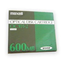 1 Maxell Optical Disc Cartridge OC101-2 600MB