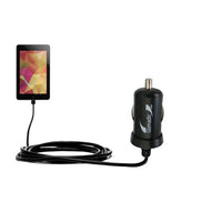 Mini 10W Car / Auto DC Charger designed for the Asus Pad ME370t with Gomadic Brand Power Sleep technology - Designed to last with TipExchange Technology