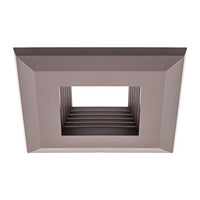 American Lighting Snap-On Square Trim For Epiq 4 Retrofits, Baffle, Dark Bronze