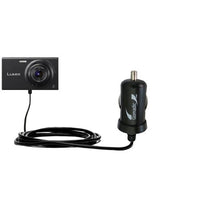 Mini 10W Car / Auto DC Charger designed for the Panasonic Lumix FH10 / DMC-FH10 with Gomadic Brand Power Sleep technology - Designed to last with TipExchange Technology