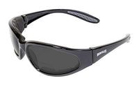 Global Vision Eyewear Hercules Bifocal Anti Fog Safety Glasses With Eva Foam, Smoke Lens