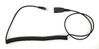 TriPro Quick Disconnect QD to RJ Telephone Headset Adapter Cable Compatible for GN Jabra Headset