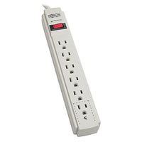 Tripp Lite 6 Outlet Surge Protector Power Strip, Extra Long Cord 15ft, Lifetime  Warranty & $20,000 INSURANCE (TLP615)