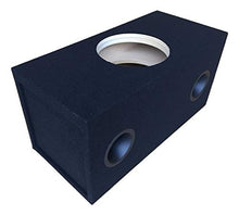 Load image into Gallery viewer, Custom Ported/Vented Sub Box Subwoofer Enclosure for 1 12&quot; Sub Subwoofer - 32 Hz - 3&quot; Aeroports - 3.0 CU FT - Reinforced
