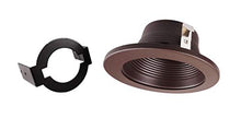 Load image into Gallery viewer, NICOR Lighting 4 inch Oil-Rubbed Bronze Baffle Trim, for 4 inch Housings (19501OB-OB)
