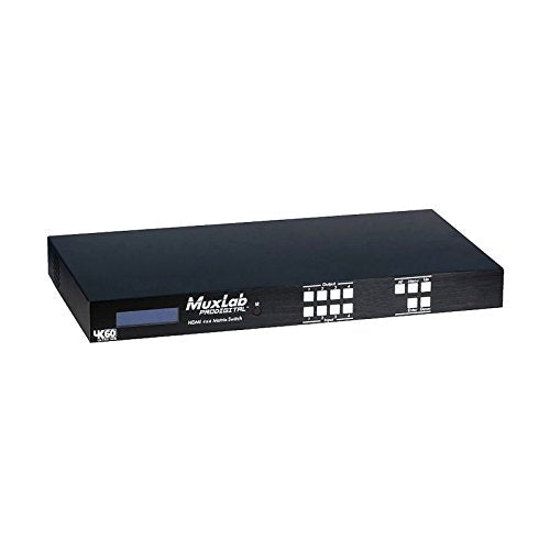 MuxLab 500444 | 4x4 4K 60 HDMI Matrix Switcher