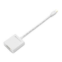 Load image into Gallery viewer, Cable Matters Mini DisplayPort to VGA Adapter (Mini DP to VGA) in White - Thunderbolt and Thunderbolt 2 Port Compatible
