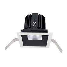 Load image into Gallery viewer, WAC Lighting R4SD1T-S830-BKWT Volta - 5.75&quot; 36W 15 3000K 85CRI 1 LED Square Shallow Regressed Trim with LED Light Engine, Black Haze Finish with Textured Glass
