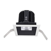 Load image into Gallery viewer, WAC Lighting R4SD1T-W827-BKWT Volta - 5.75&quot; 36W 60 2700K 85CRI 1 LED Square Shallow Regressed Trim with LED Light Engine, Black Haze Finish with Textured Glass
