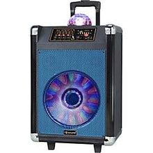 Load image into Gallery viewer, Supersonic 12&quot; Rechargeable Bluetooth DJ Speaker Blue
