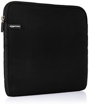 Load image into Gallery viewer, Amazon Basics 15.6-Inch Laptop Sleeve, Protective Case with Zipper - Black
