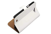 yan White Flip Wallet Leather Case Cover Stand for Samsung Galaxy Note 2 II N7100