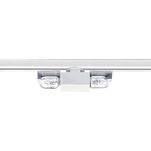 Trac 12 Xenon Linear Lighting Dual Lampholder. TL202WH (White Finish)