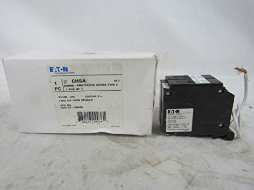 Eaton CHSA 1-Phase Type 2 SPD Plug-On Surge Protection Surge Protection Device 18 Kilo-Amp 120-240 Volt