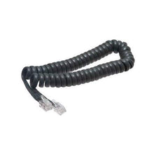 Load image into Gallery viewer, Nortel 7 Ft. Dark Gray Handset Cord for T7100, T7208, T7316, T7316e Phones - 11 inches Long / 7 Foot When Stretched
