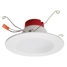 Load image into Gallery viewer, Elco EL61027W Elco EL61027 5&quot; or 6&quot; Integrated LED Baffle Recessed Trim
