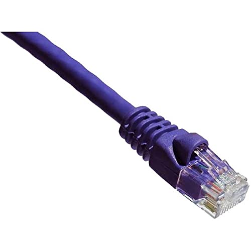 AXIOM MEMORY SOLUTION,LC AXG95868 3Ft Cat6a 650Mhz Patch Cable Molded Boot (Purple) - TAA Compliant