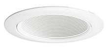 Load image into Gallery viewer, Juno Lighting 14 WWH 14W-WH 4-Inch Recessed Trim, White with White Baffle
