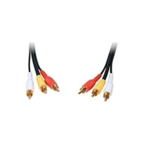 Comprehensive 3RCA-3RCA-6ST 6ft 3 RCA to 3 RCA Audio/Video Cable Standard Series