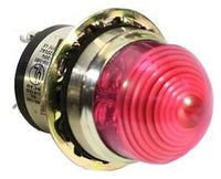 556-3503-324F, LED Panel Mount Indicator Uni-Color Red 3000mcd 2-Pin