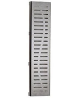 Jaclo 6210-42-BSS Slotted Channel Long Shower Drain Grate, 42