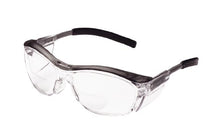 Load image into Gallery viewer, 3 M Nuvo Reader Protective Eyewear 11436 00000 20 Clear Lens, Gray Frame, +2.5 Diopter
