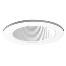 Load image into Gallery viewer, HALO Recessed 3003WHWB 3-Inch 35-Degree Adjustable Trim with White Baffle, White
