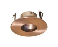 4 Inches Adjustable Pinhole Trim for Low Voltage Recessed Light-(Copper)-Fit Halo/Juno