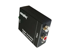 Load image into Gallery viewer, Easyday Digital Coax and Optical Toslink to Analog Audio Converter Support 3.5mm Output Jack
