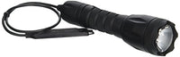 Elzetta B336 Bravo 2-Cell Flashlight with Crenellated Bezel Ring, High Output AVS Head, Remote Tape Switch with 12