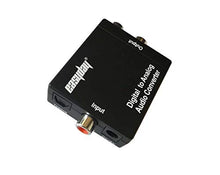 Load image into Gallery viewer, Easyday Digital Coax and Optical Toslink to Analog Audio Converter Support 3.5mm Output Jack
