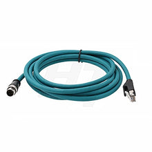 Load image into Gallery viewer, HangTon Industrial Machinery Male M12 4 Pin D-Code RJ45 Ethernet Power Cable, Shielded High Flex Waterproof Network Cable (3m)
