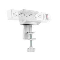AVLT Power Strip Desk Clamp Holder Mount - Fits Power Strip with Width Between 1.6