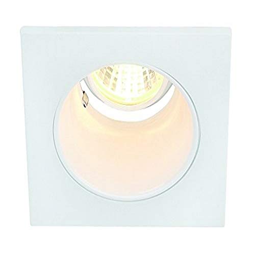 SLV Lighting 1701511U Nano Recessed Lighting Trim, Matte White Finish