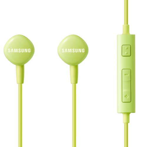 SAMSUNG HS-1303 in-Ear Headphones with Built-in Remote Control and in-Line Microphone - Green