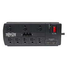 Load image into Gallery viewer, TRIPP LITE USB Charging Computer Surge Protector (TLP88TUSBB) - Black
