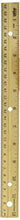 Load image into Gallery viewer, School Smart Double Beveled Wood Ruler, 12 x 1-1/8 x 5/32 Inches
