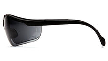 Load image into Gallery viewer, (12 Pair) Pyramex Venture II Glasses Black Frame/Gray Anti-Fog Lens (SB1820ST)
